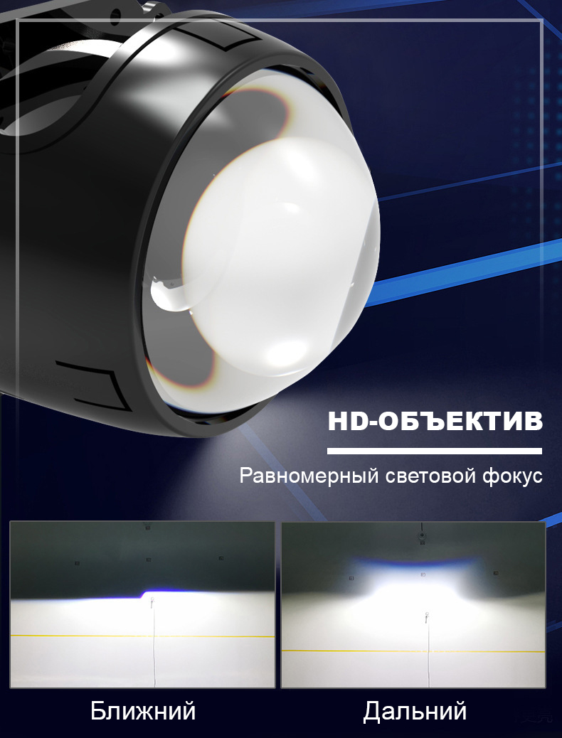 BAKHAR A3+ светодиодная линза