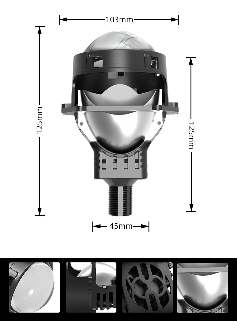 BAKHAR A3+ светодиодная линза