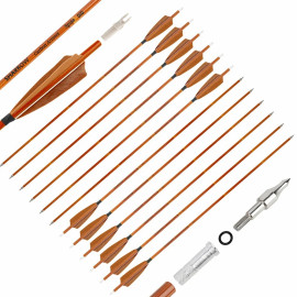 Карбоновые стрелы «Traditional Bamboo Style»